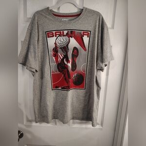 AND1 Gray Baller Graphic Men's T-Shirt
